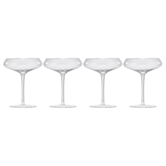 Dining & Tableware: Spritz Champagne Coupe, Cocktail Glassware, Set of 4 by Khen Site