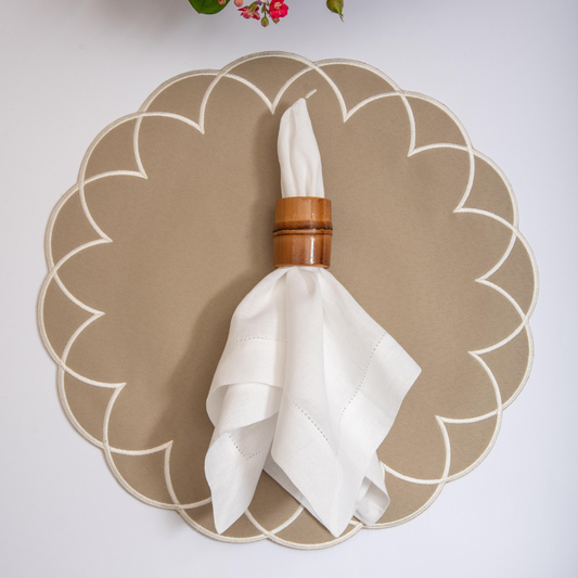 Area Rug: Arc Placemat by Talah Home
