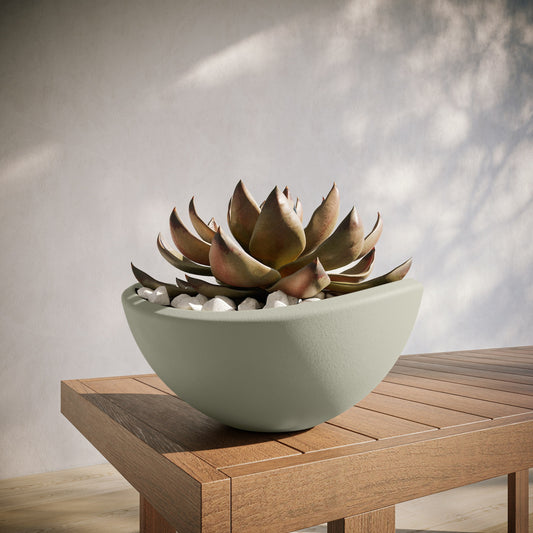 Dining & Tableware: Concrete Wave Tabletop Planter by ModaConcrete - Direct source for architectural and precast concrete