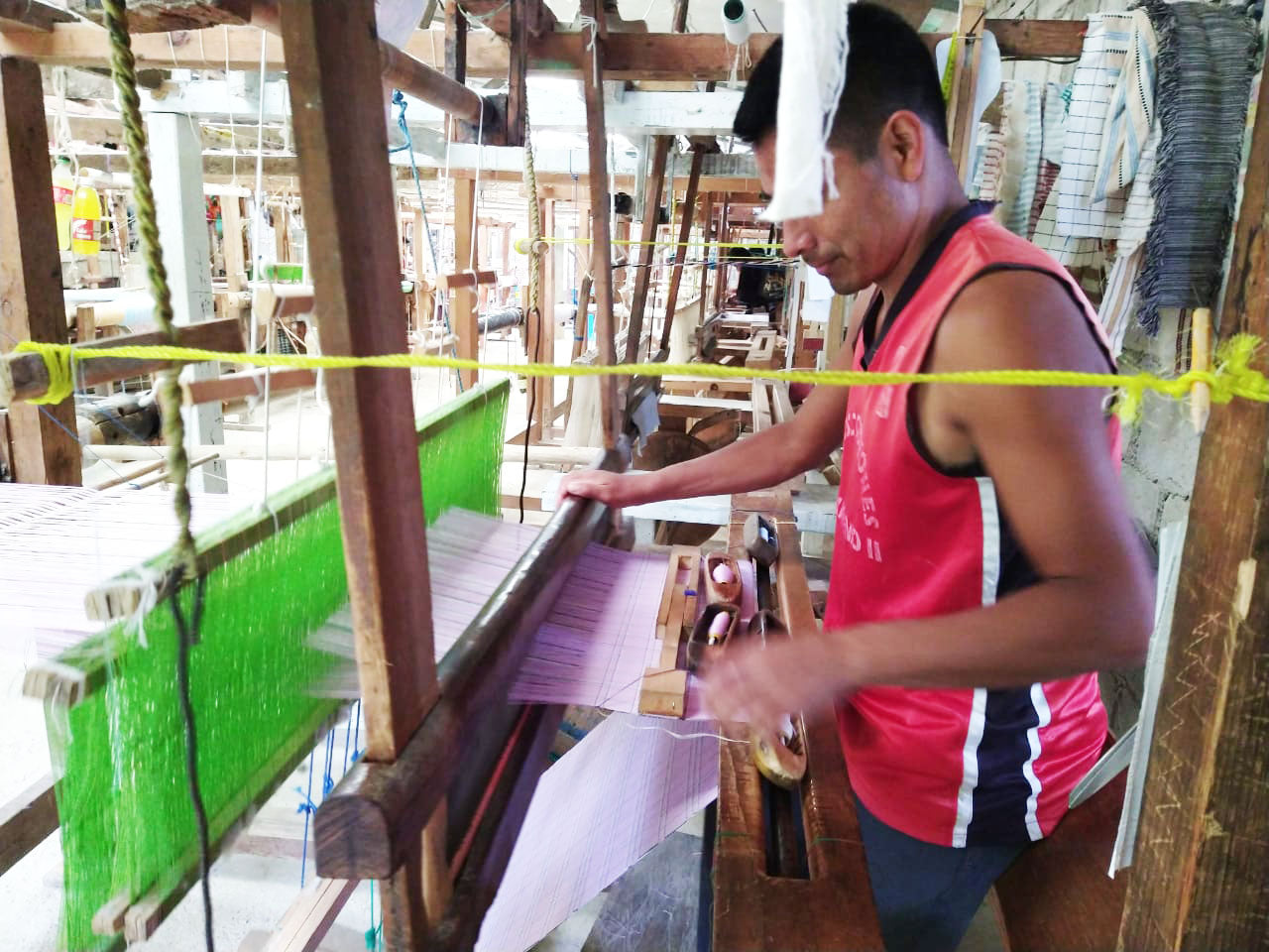 San Lucas Plaid Pink Placemat