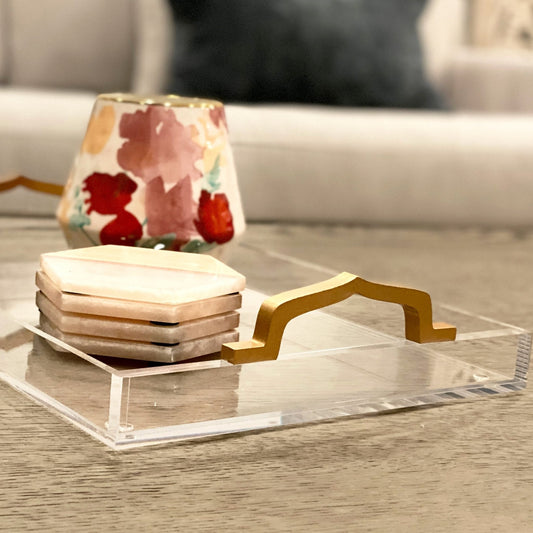 Home & Living: Alhambra Acrylic Tray by Tea + Linen