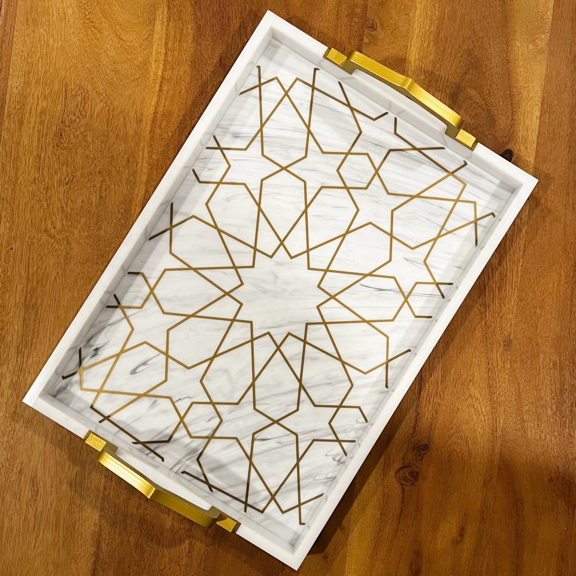 Living Room Decor: Andalus Serving Tray by Tea + Linen