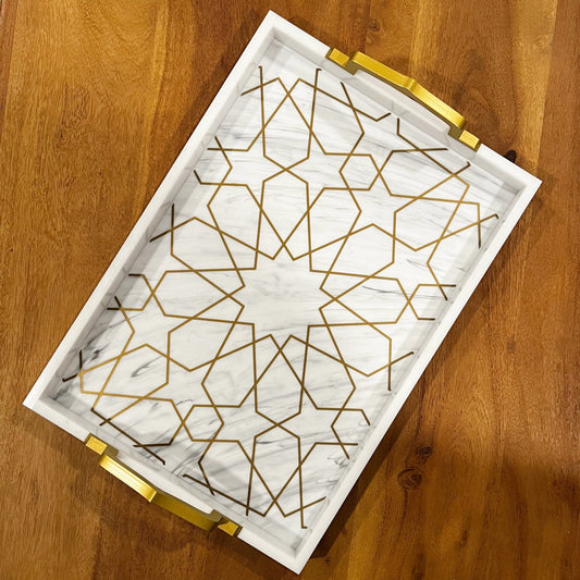 Living Room Decor: Andalus Serving Tray by Tea + Linen