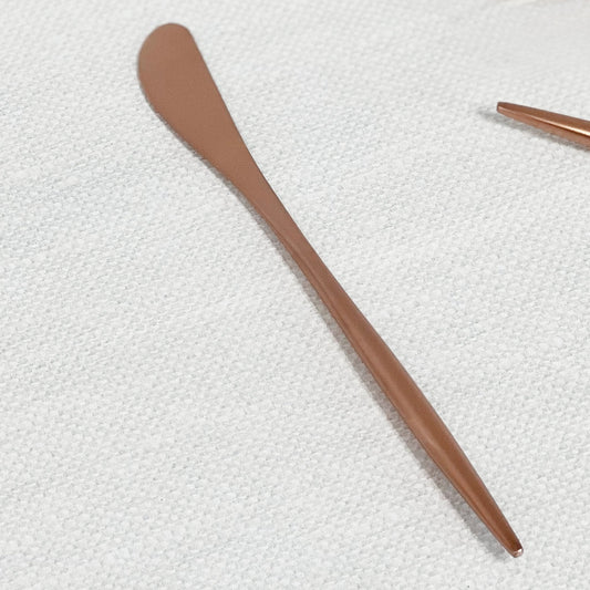 Kitchen Tools & Cookware: Annie Rose Gold Butter Knife - Set of 4 by Tea + Linen