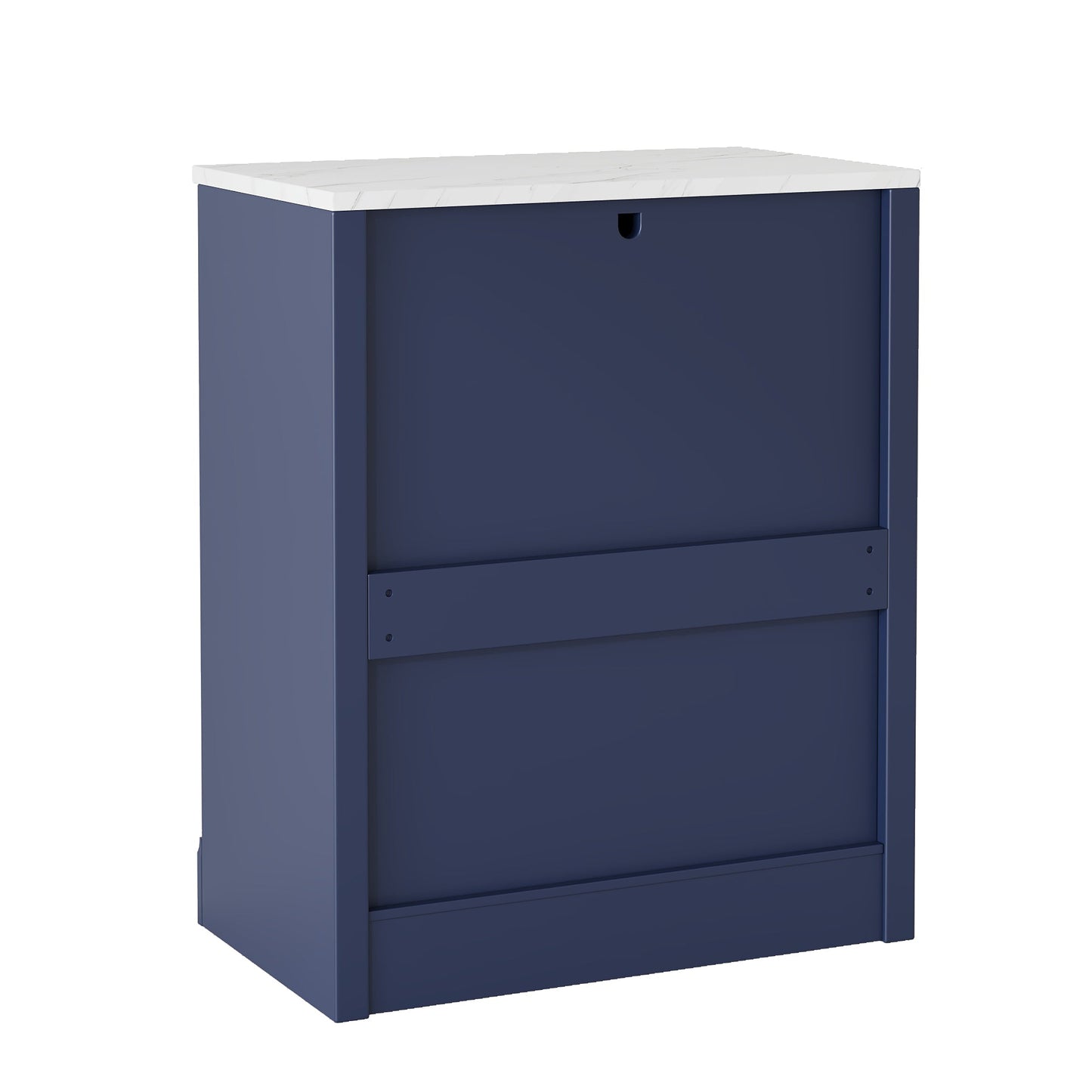 [Assembly Video Provided] TOPMAX Modern Freestanding Kitchen Pantry,Buffet Food Storage, Coffee Bar Cabinet with Drawer, 2 Adjustable Shelves and 2 Door Shelves for Dining, Kitchen, Set of 2, Blue