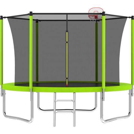 Area Rug: 8FT TRAMPOLINE Green by Streamdale Furniture