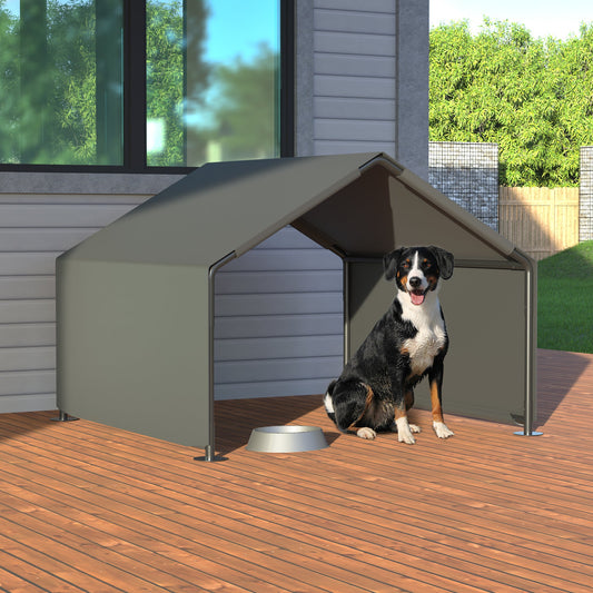 Kitchen Tools & Cookware: Dog Shade Shelter, Portable Pet Tent, Water Resistant Dog House for Shade Protection, Outdoor, Garden, Patio, Backyard, Gray by Streamdale Furniture