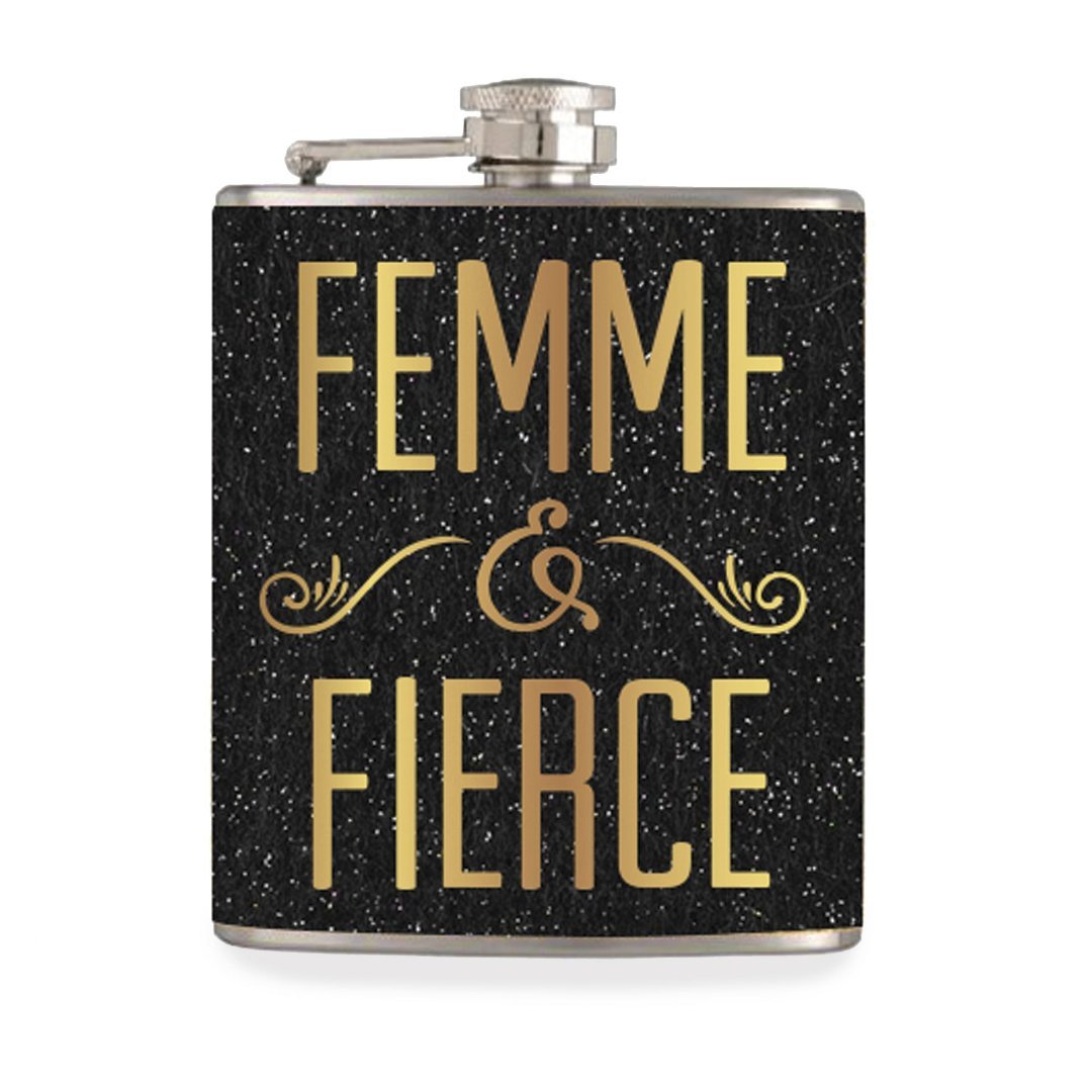 Kitchen Tools & Cookware: Femme & Fierce Flask by Sister.ly Drinkware