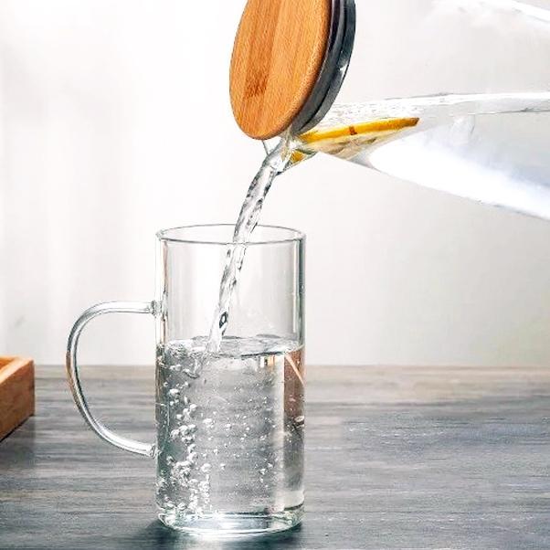 Kitchen Tools & Cookware: Hand Blown Glass Cup by Tea + Linen