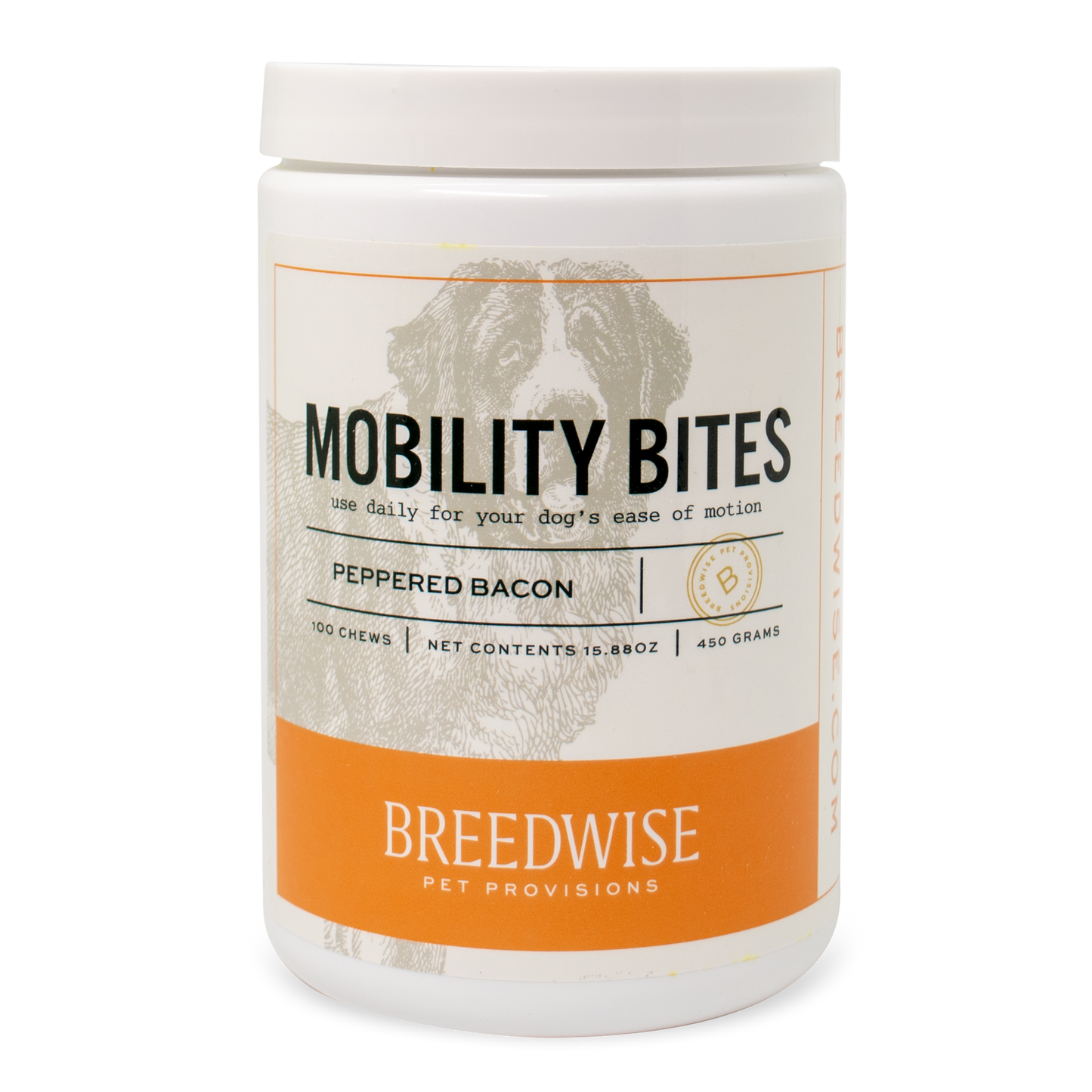 Mobility Bites 100-count jar