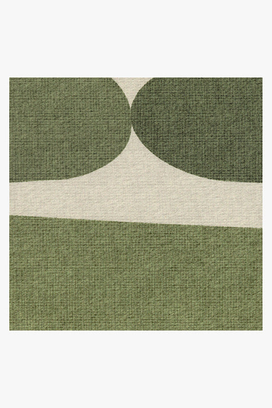 Area Rug: Millie Sage Green Tufted Rug by Cerise Coconut