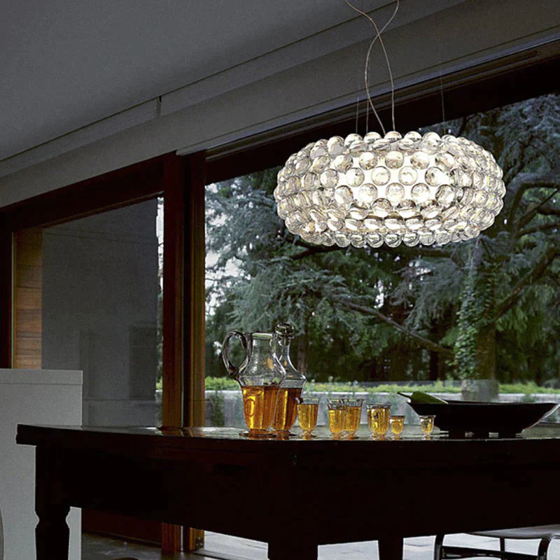 Modern Glass Pendant Lamp: Elevate Your Space with Style and Light