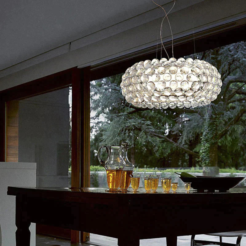 Modern Glass Pendant Lamp: Elevate Your Space with Style and Light