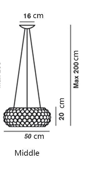 Modern Glass Pendant Lamp: Elevate Your Space with Style and Light