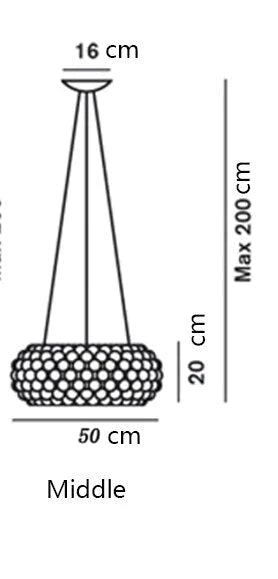 Modern Glass Pendant Lamp: Elevate Your Space with Style and Light