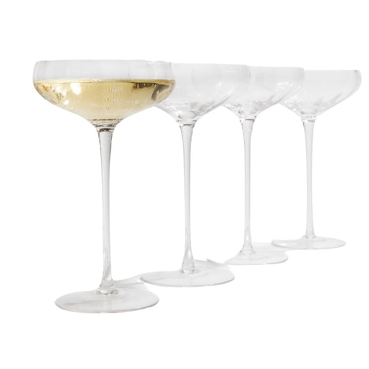 Dining & Tableware: Rounded Coupe Glasses by Sister.ly Drinkware