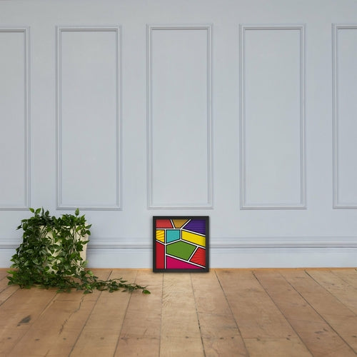Window to the Soul Framed photo paper poster