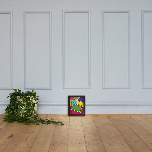 Window to the Soul Framed photo paper poster