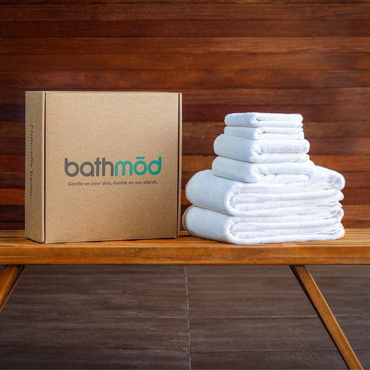 Garden & Outdoor: Luxury Organic Bath Towel Set | Soft, Plush, Eco-Friendly Towels by ecobrands®
